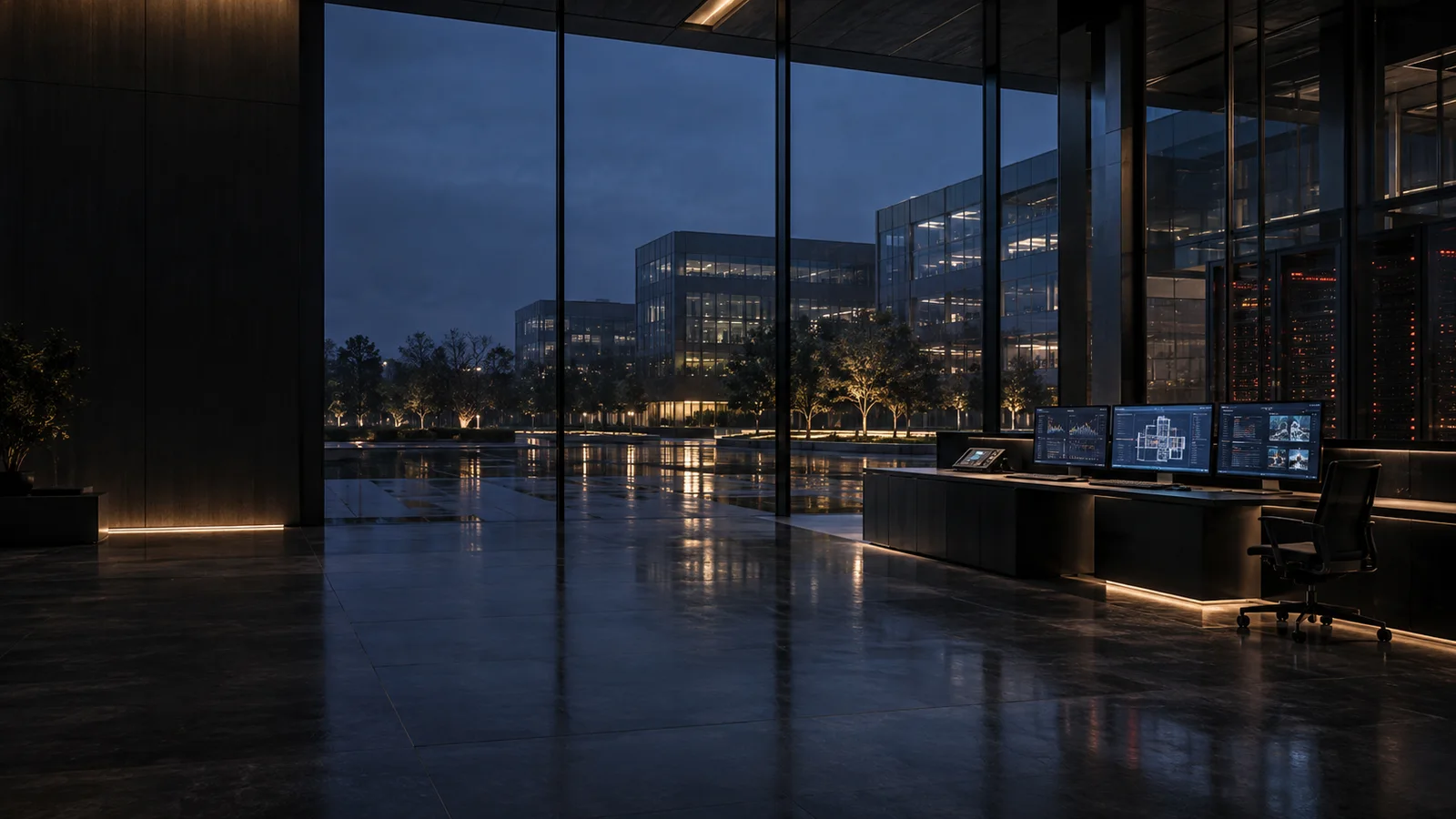 Illustrative connected enterprise technology workspace